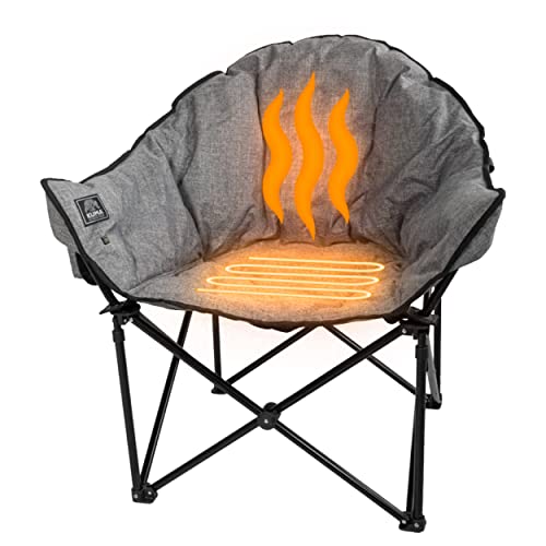 Red Plaid Heated Chair C1071