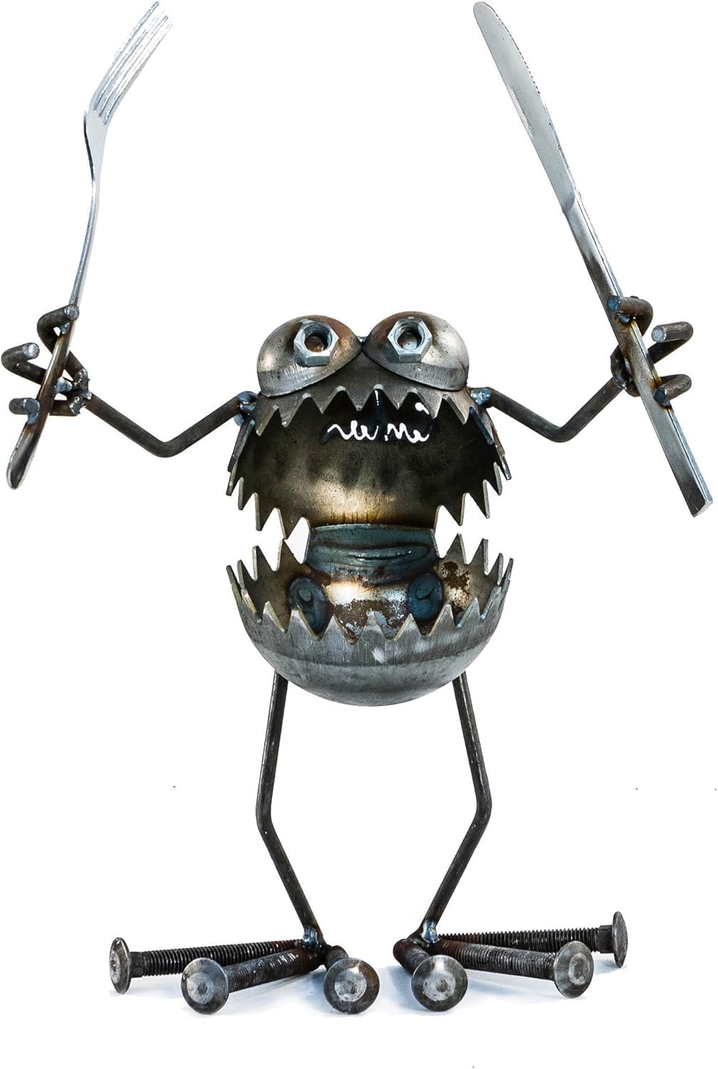 Medium Welded Scrap Metal Art Sculpture Y149810