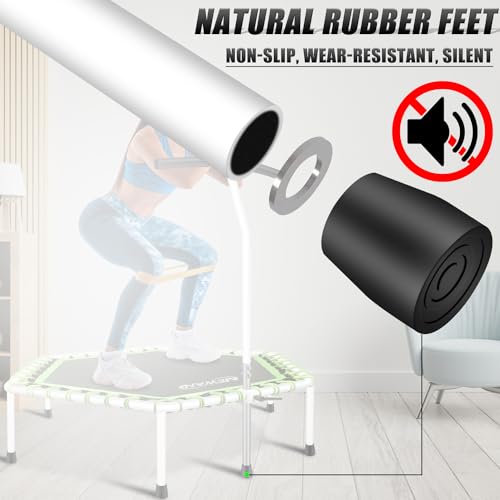 Fitness Trampoline with Adjustable Handle Bar, Max Limit 330 lbs X485683
