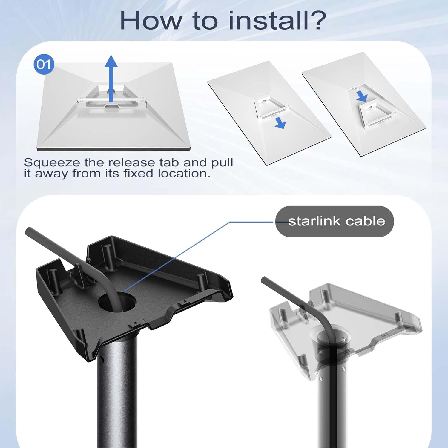 Mount for Starlink Standard Dish A945