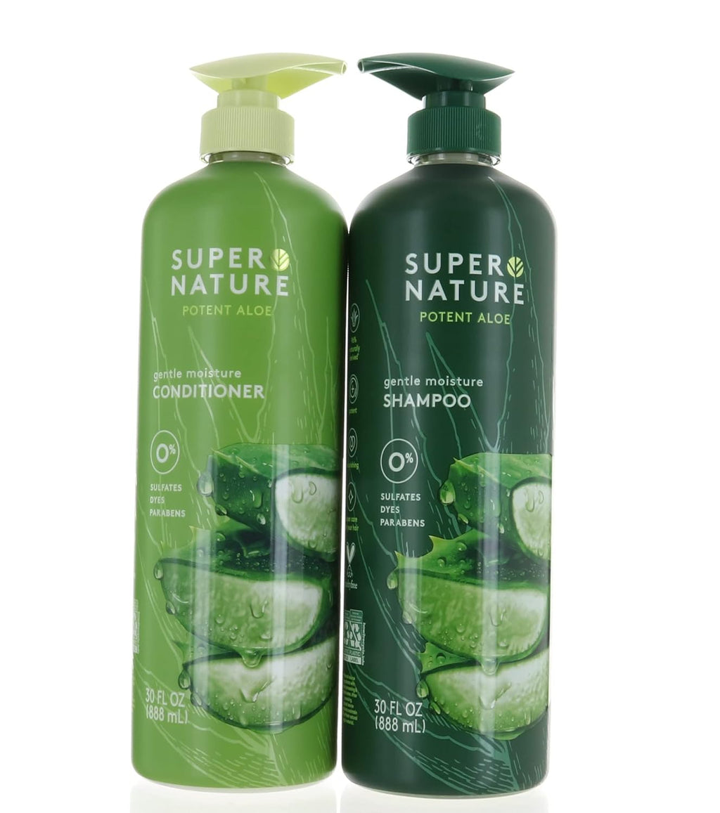 Gentle Moisture Shampoo and Conditioner Sulfates Free, 30 Fl Oz P68537