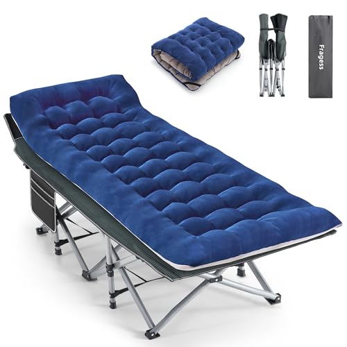 Folding Camping Cot with Pillow and Carry Bag T757540