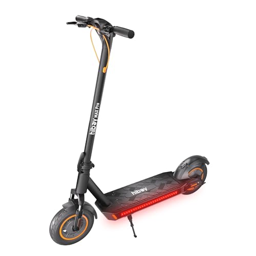 Electric Scooter, 46.6 Mi Long Range, 22 MPH, 650W Motor, 11'' Pneumatic Tires, Dual Suspension, 265lbs MAX Load Q504942