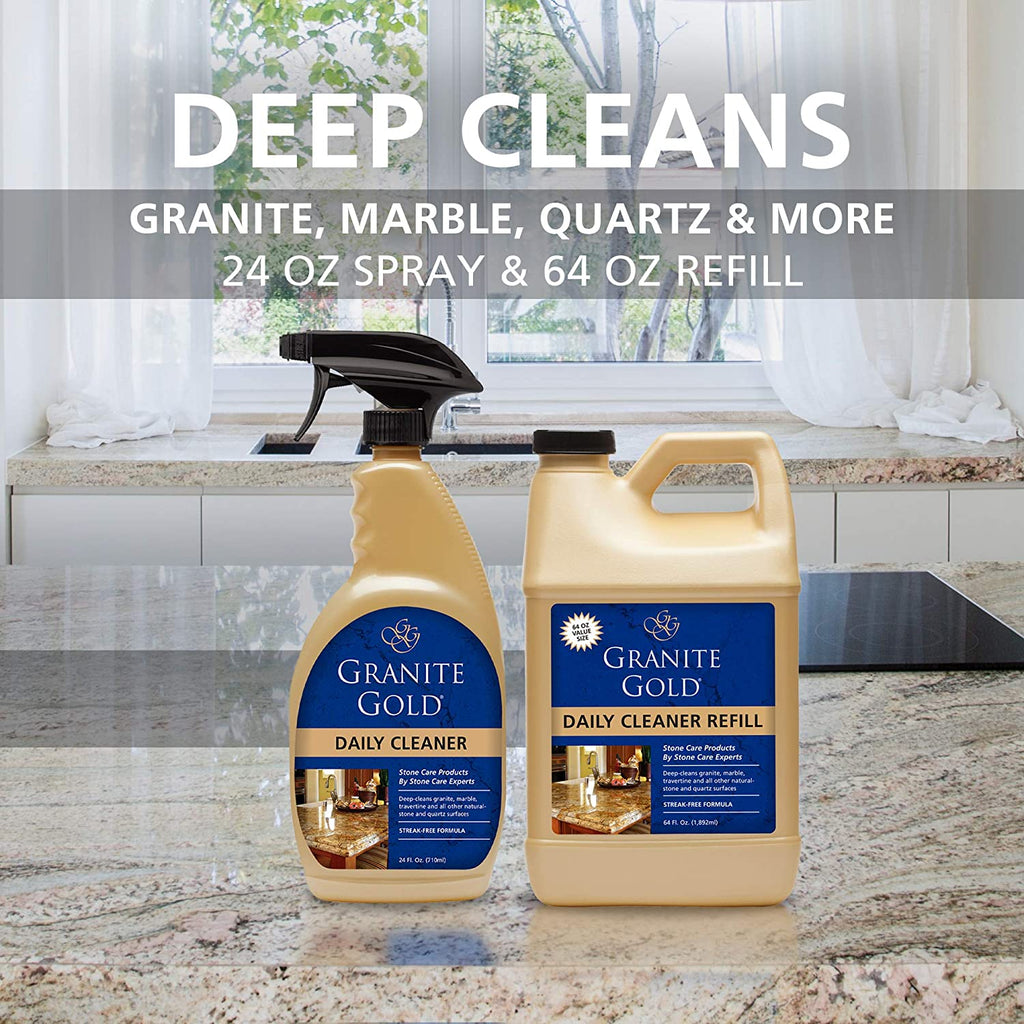 Daily Cleaner Spray and Refill Value Pack for Natural Stone Countertops I483