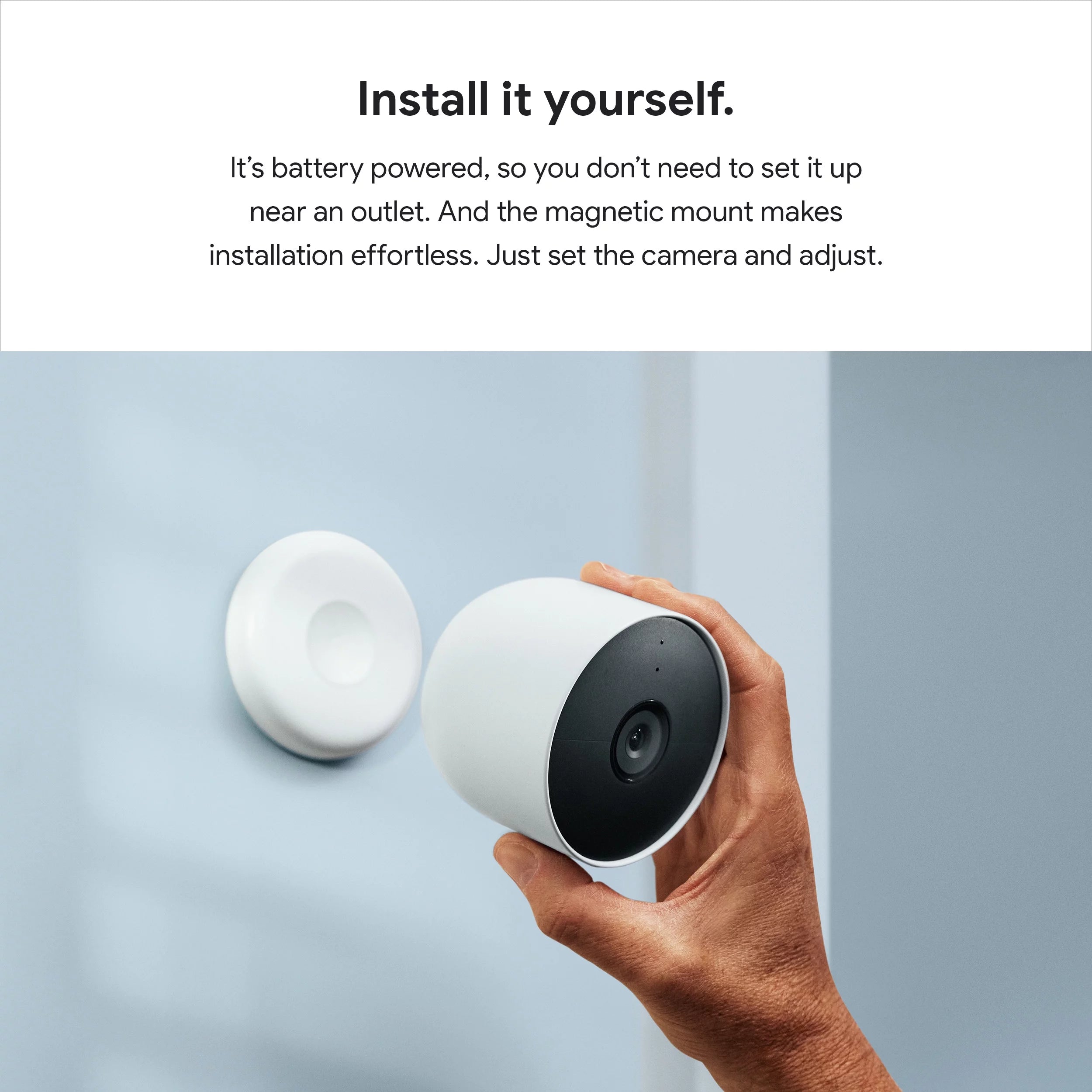 White Nest Camera 1pk M35806