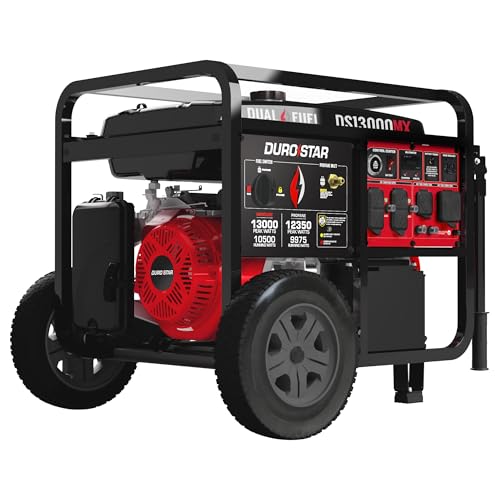 13,000-Watt 500cc Dual Fuel Portable Generator T21103