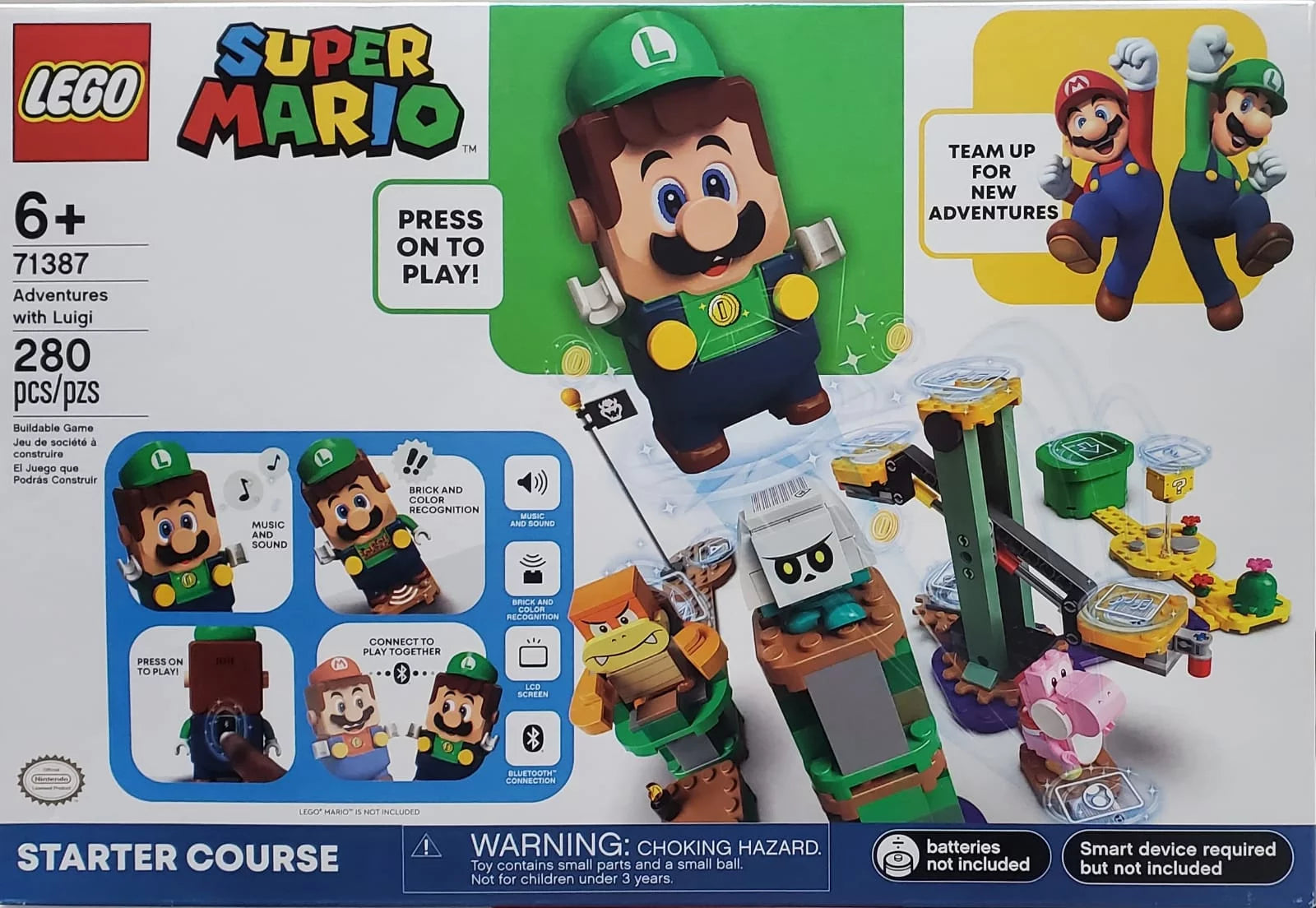Super Mario Adventures with Luigi Starter Course V51958