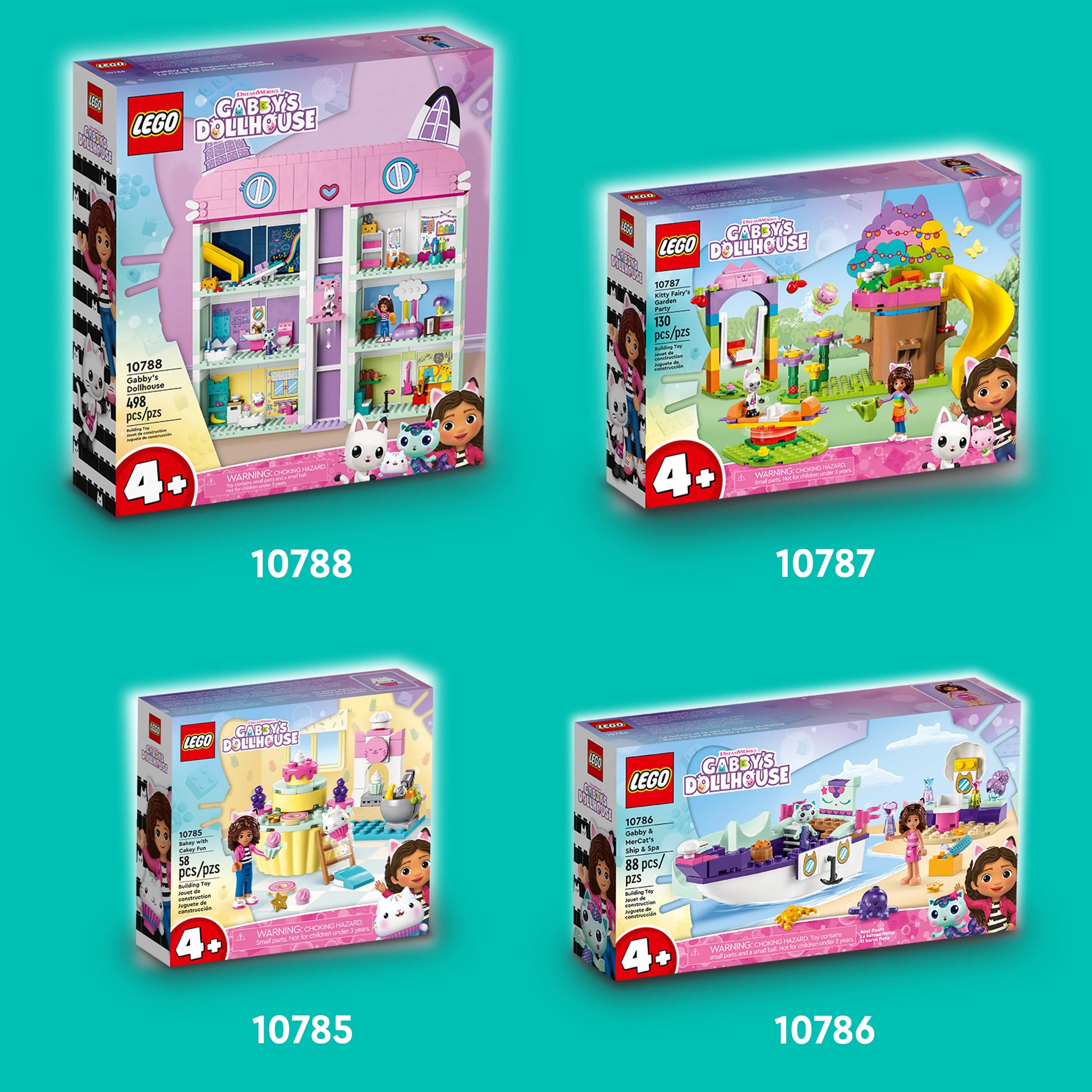 8-Room Building Toy Set Z2622