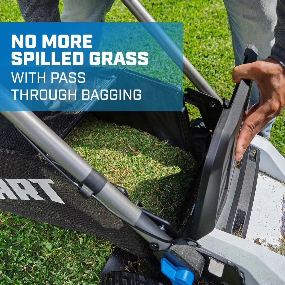 40-Volt 20-inch Cordless Brushless Push Mower Kit with 6.0Ah Lithium-Ion Battery U911526
