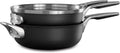 3-Piece Hard Anodized Nonstick Stack Cookware Set T8319