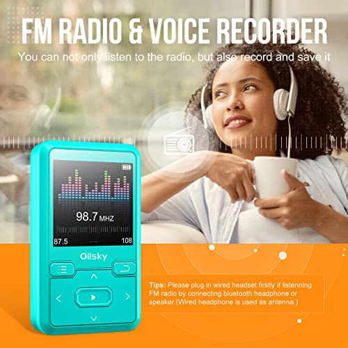 32GB Bluetooth MP3 Player with FM Radio R6029