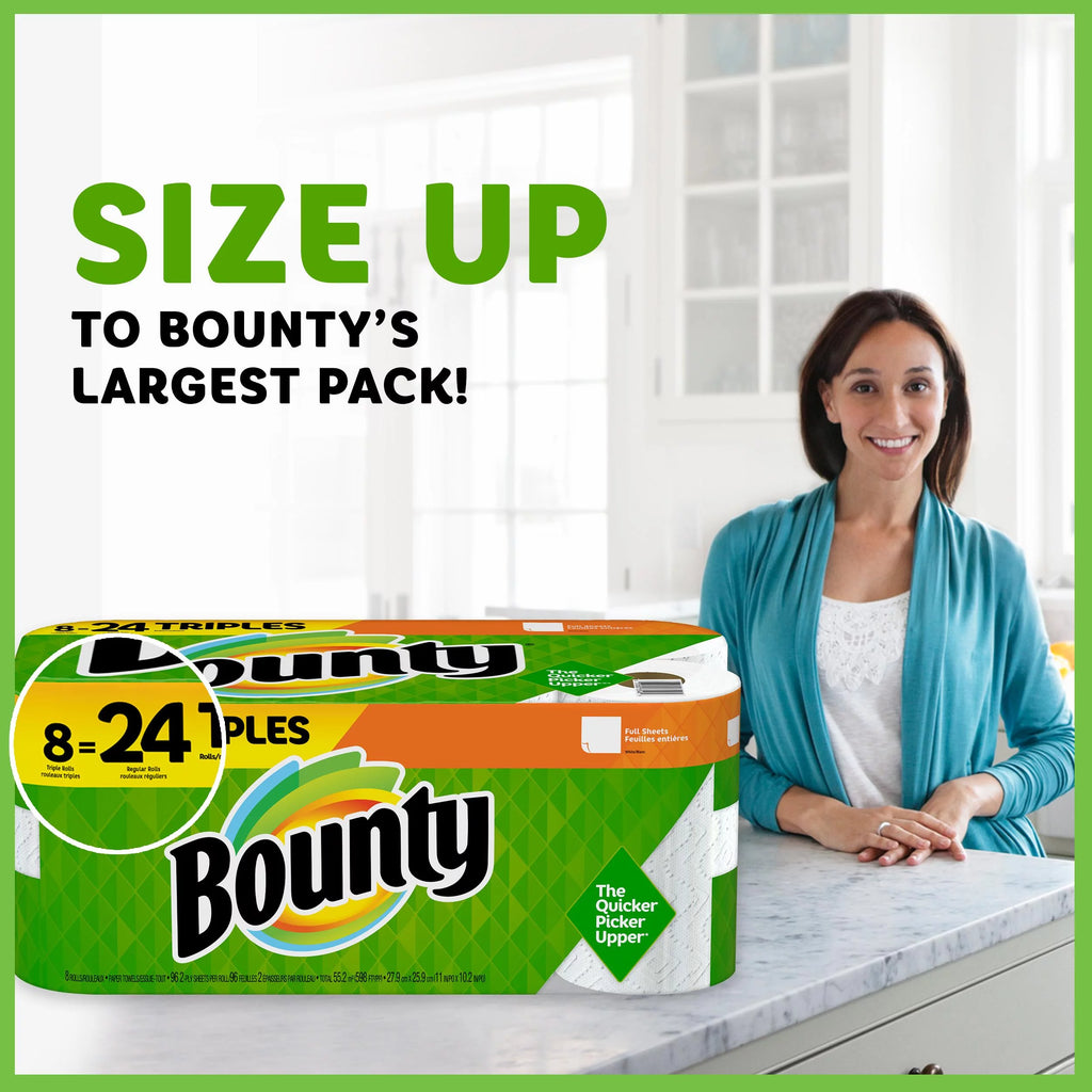 White 12 Double Rolls Paper Towels R3808