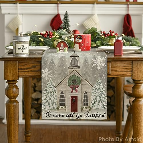 13x72 Inch Christmas Table Runner I927