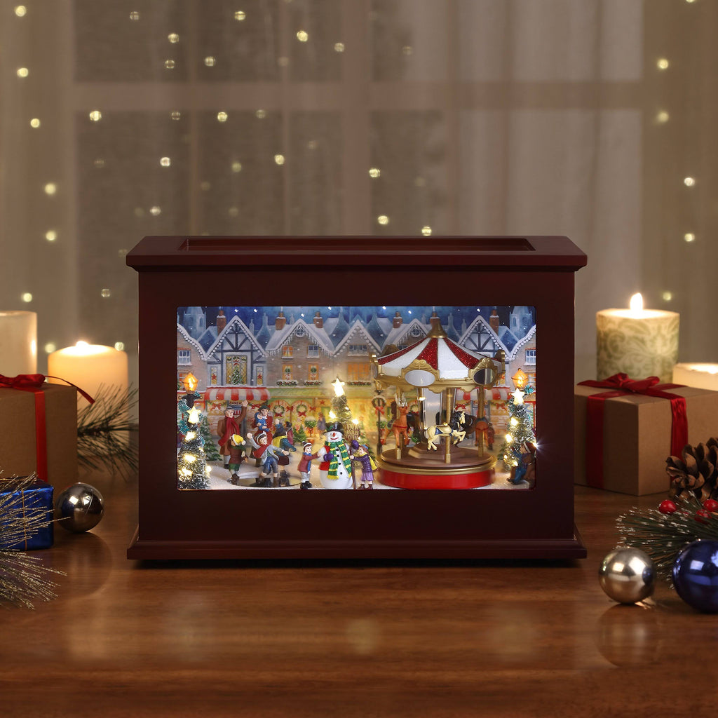 Heirloom Christmas Music Box U22213