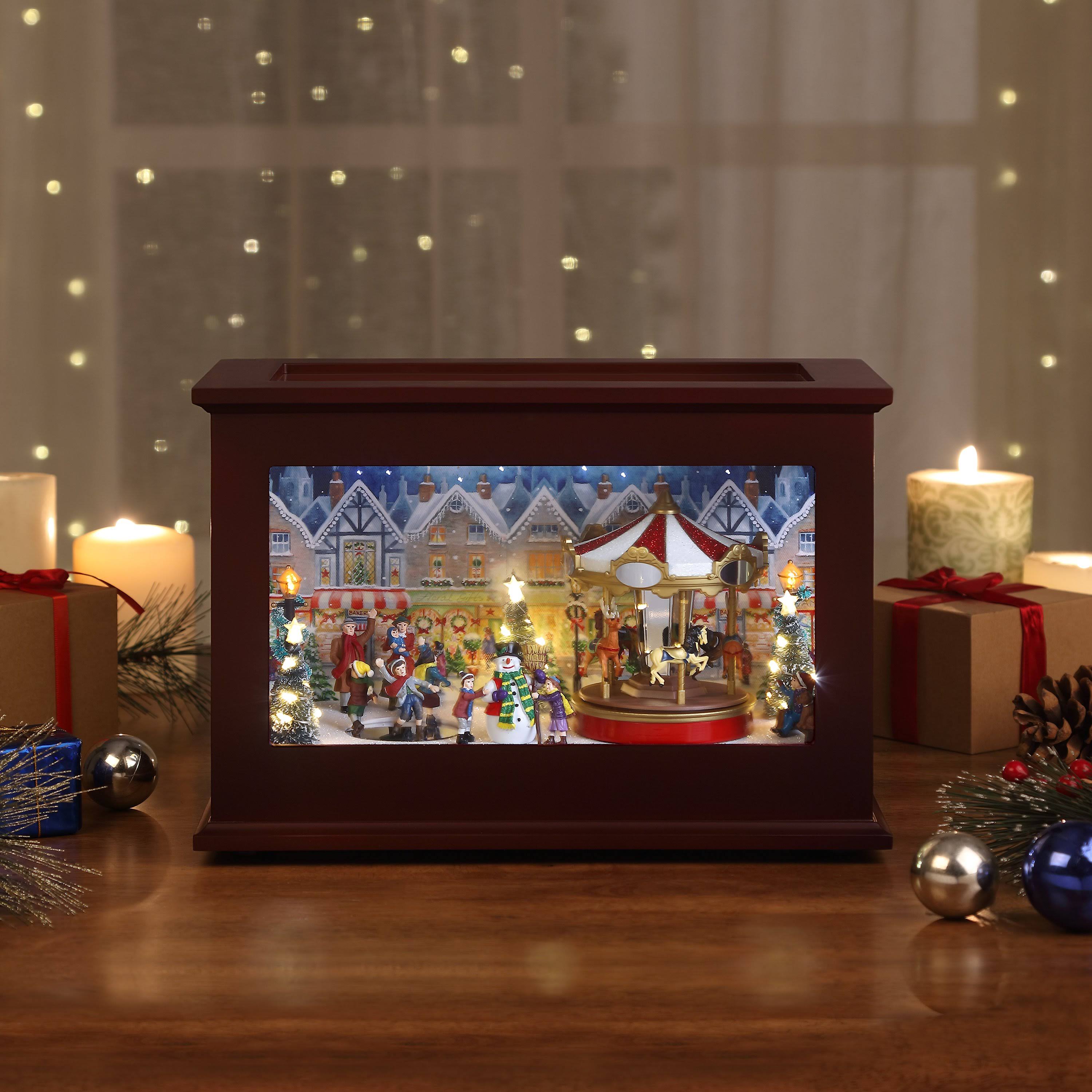 Heirloom Christmas Music Box U22213