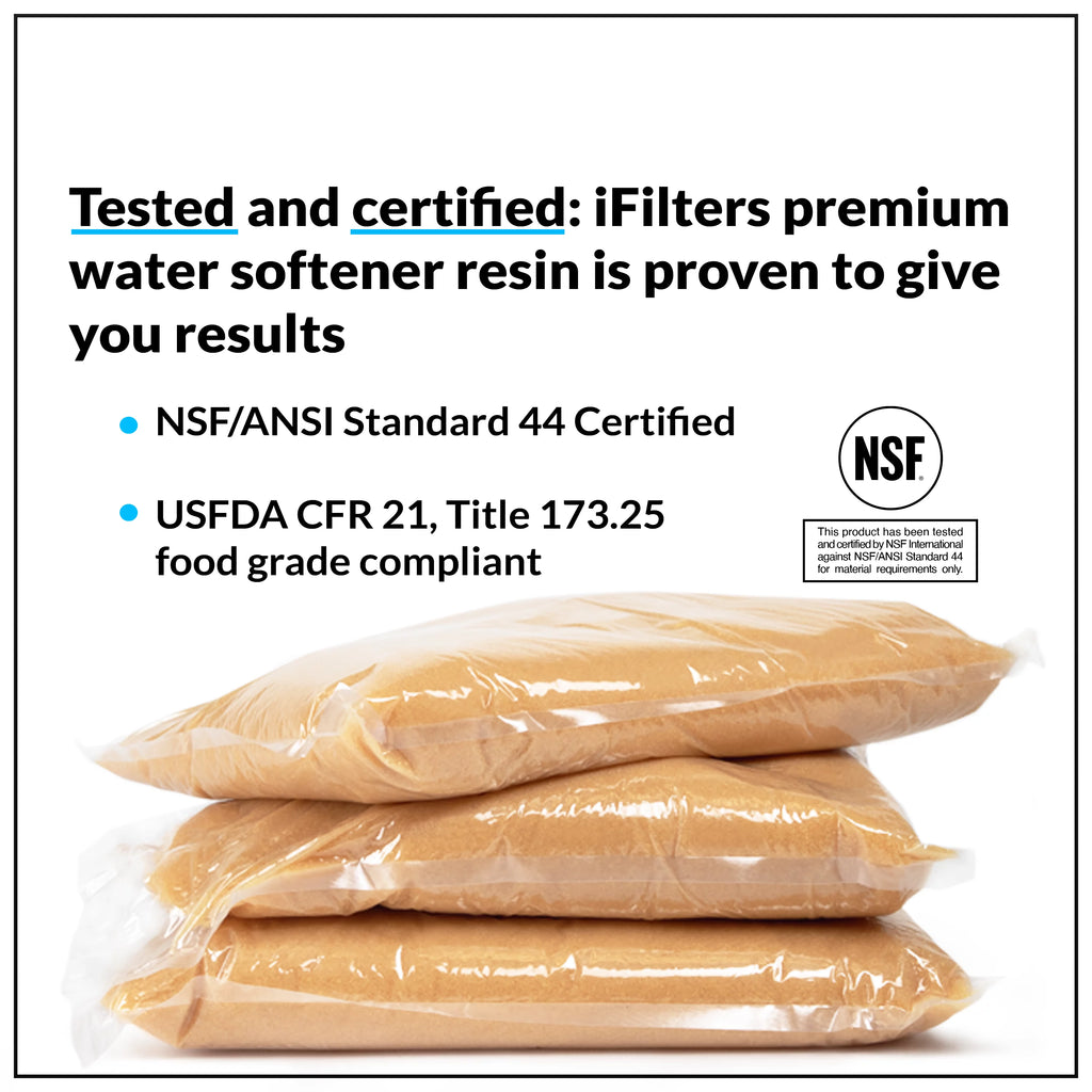 0.25 CuFt Water Softener Resin Media Replacement Y80062