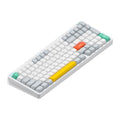 Black 96% Hot Swappable Mechanical Keyboard with RGB Backlit W4686