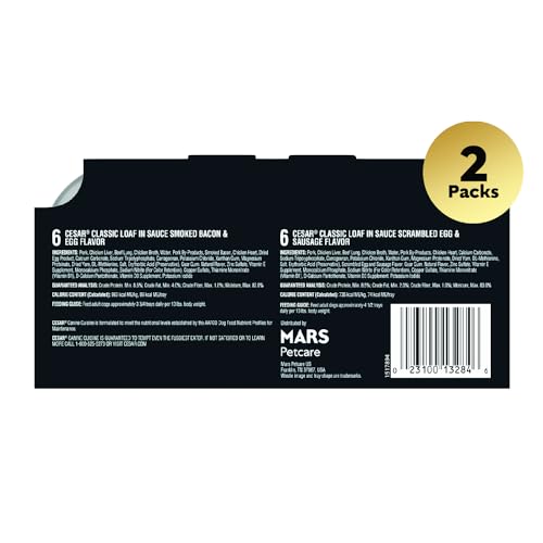 Classic Loaf in Sauce Filet Mignon and Porterhouse Steak Flavors Variety Pack, 3.5 oz. Easy Peel Trays, Pack of 24 U15059