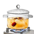 64oz High Borosilicate Glass Saucepan with Lid N361767