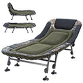 Oversized Folding Camping Cot with Mattress and Carry Bag, Green B339