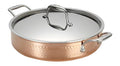 5-Quart Stainless Steel Hammered Stockpot Cookware N584