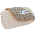 Sherpa Fleece Waterproof Waffle Cat Dog Blanket G177737