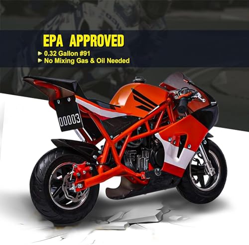 40CC 4-Stroke Gas Mini Pocket Bike U69237
