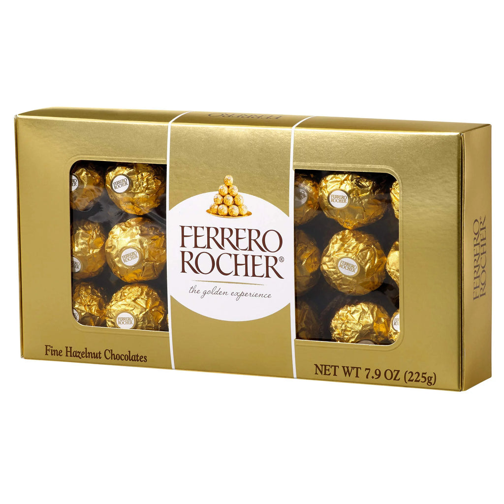 18 Count 7.9 oz Hazelnut Milk Chocolate Gift Box S958