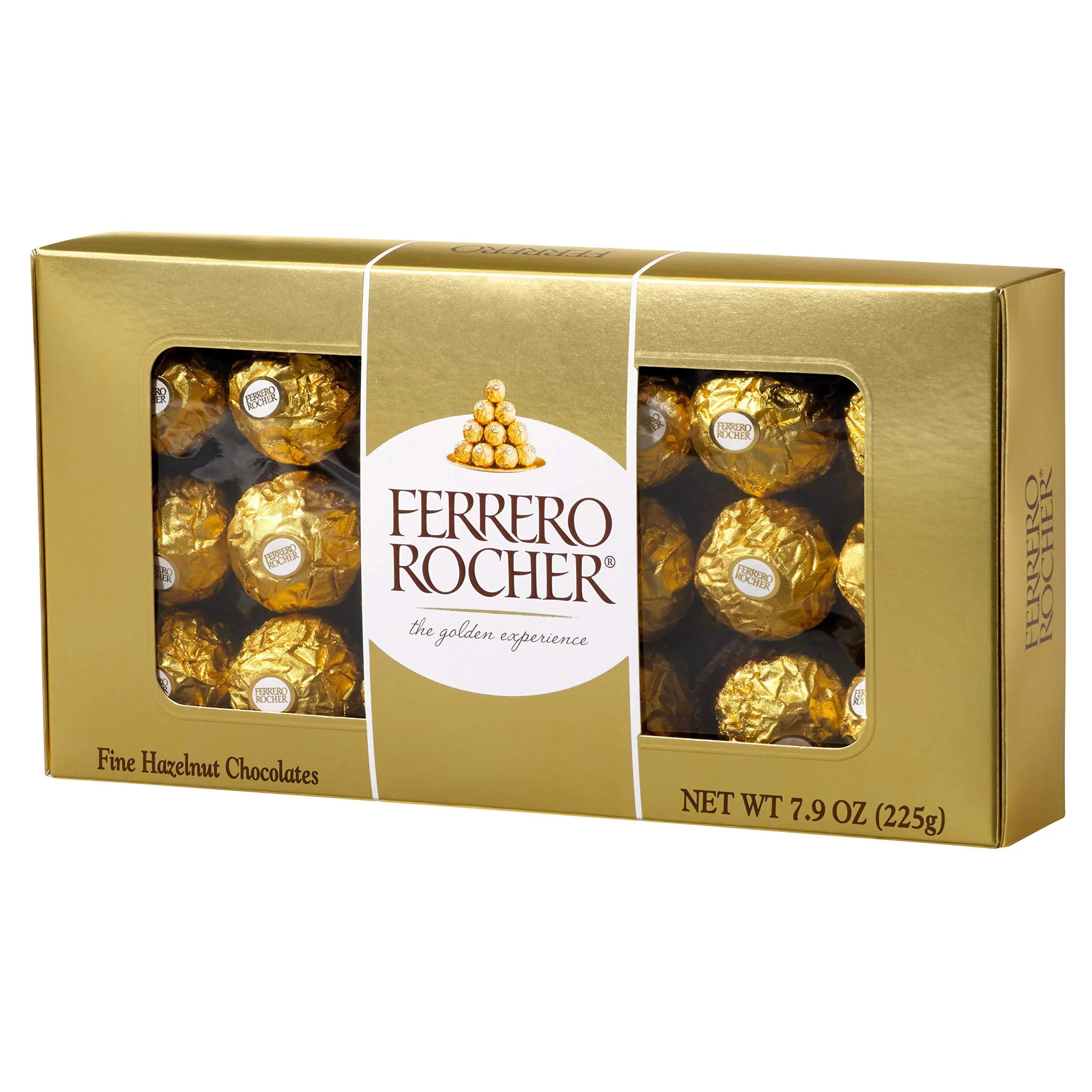 18 Count 7.9 oz Hazelnut Milk Chocolate Gift Box S958