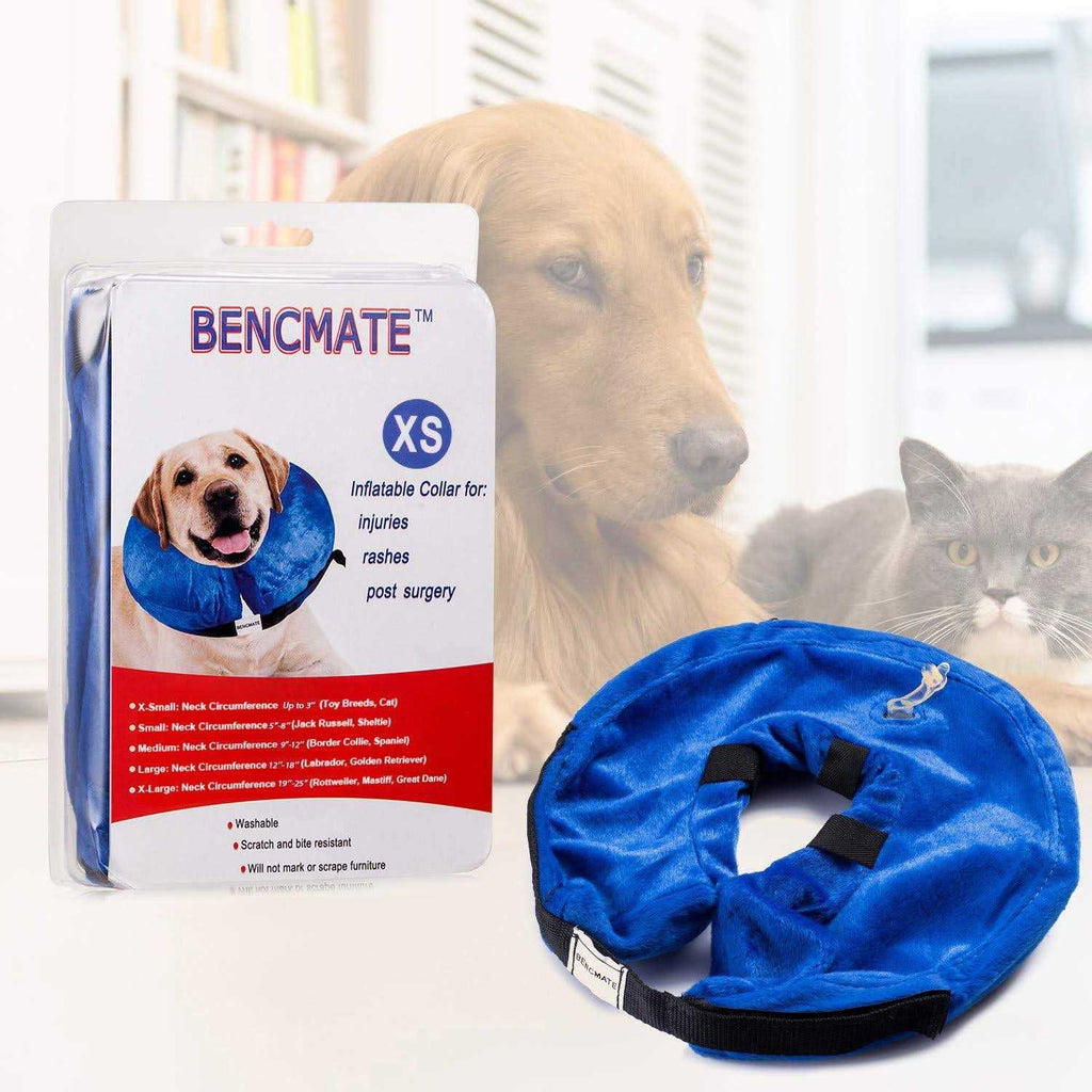 Protective Inflatable Collar for Dogs and Cats Soft Pet Recovery Collar O218