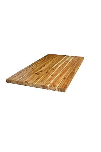 42" L x 24" Rectangular Acacia Butcher Block Countertop L77153