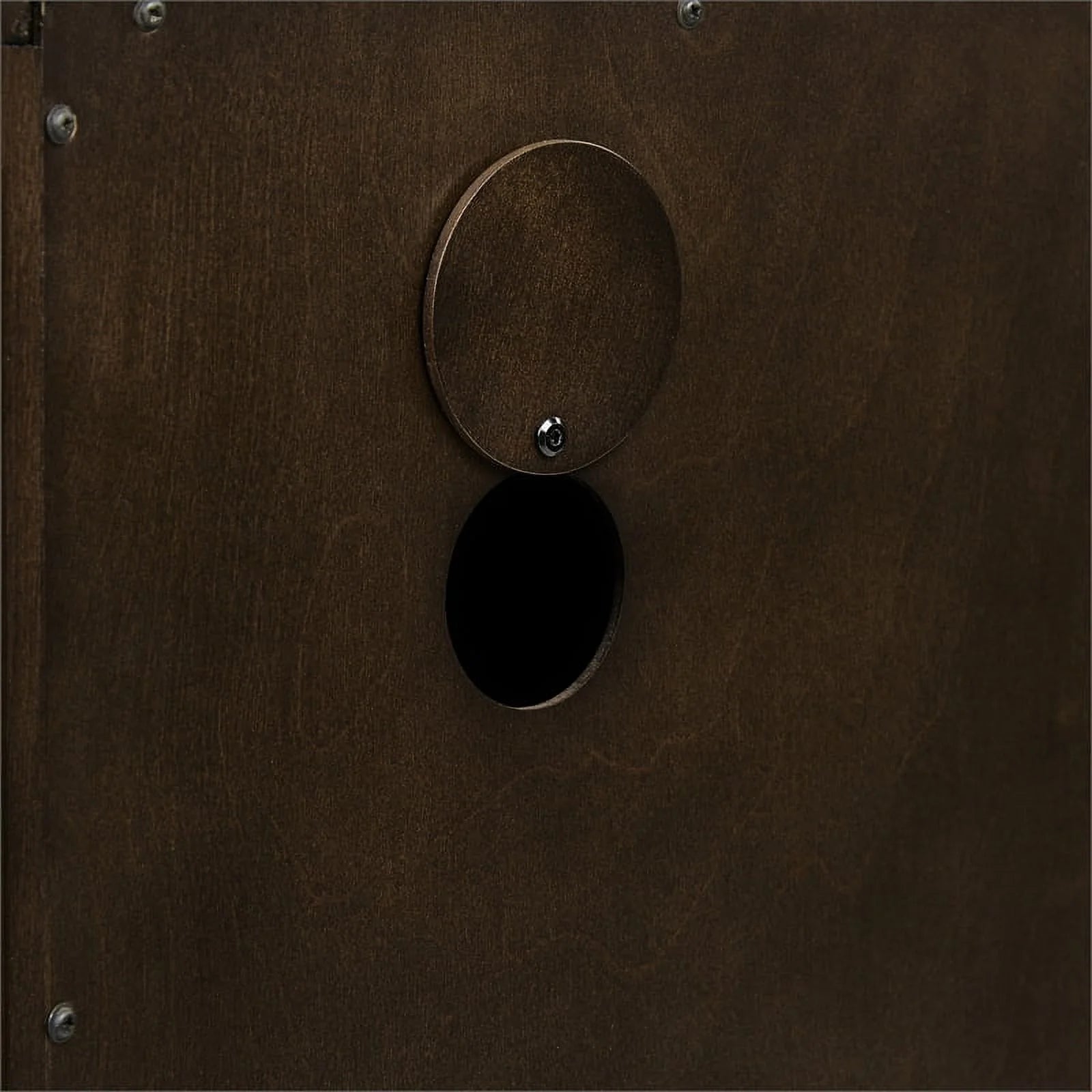 Dark Brown/Gold Wood/Steel Sideboard H51018