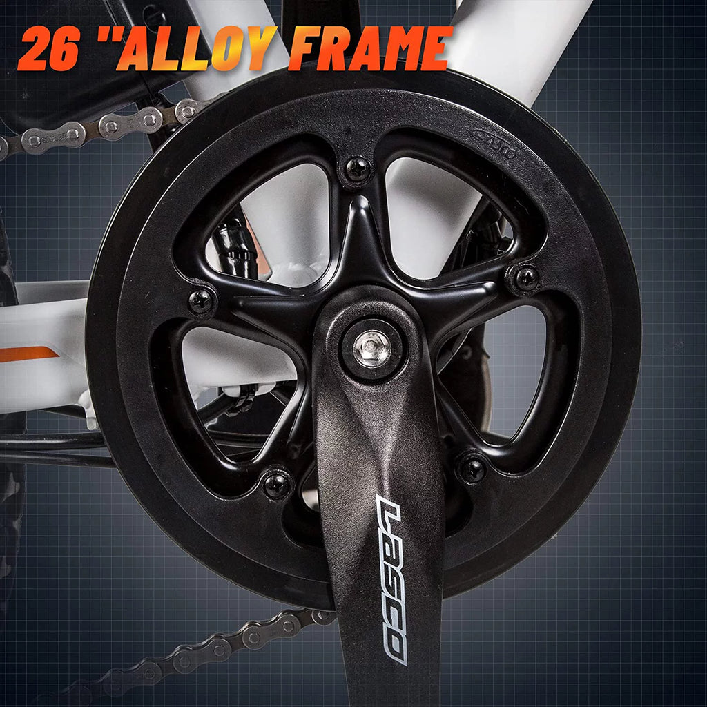 26" 500W Electric Mountain Bike with Removable Lithium Battery G401