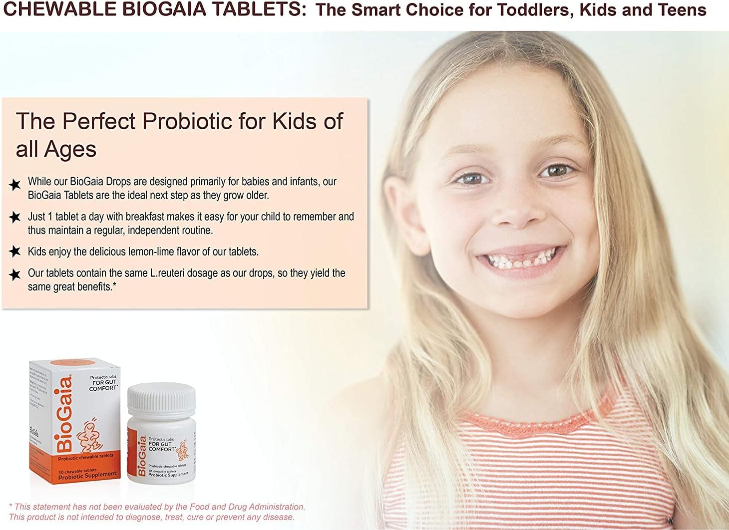 Probiotic Chewable Tablets, 30 Count Y175189