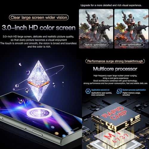 Black 3.0 Inch Smartphone X176