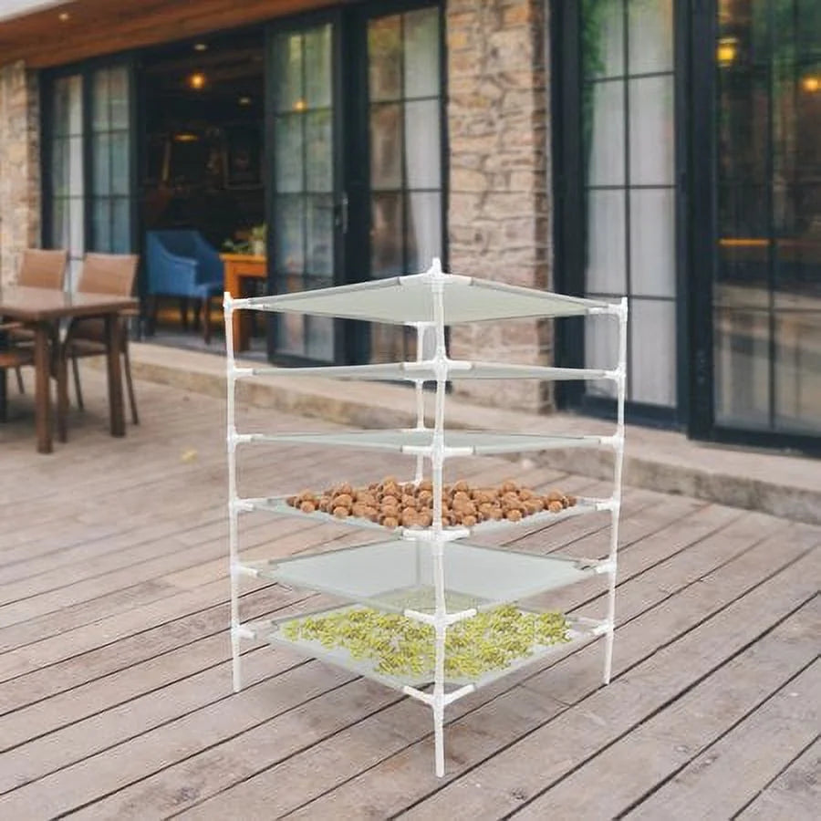6-Layer Stackable Mesh Clothes Drying Rack Q978