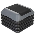 16 Inch Adjustable Aerobic Stepper Exercise Workout Step Platform Bench with 4 Risers K996403