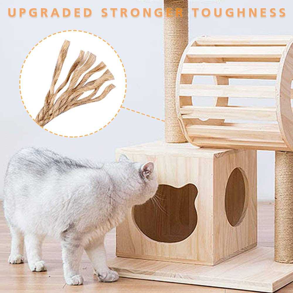 4 Pack Natural Sisal Rope Cat Scratching Post Replacement 15.7" 7.9 W110752