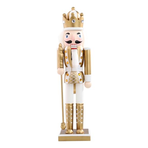 16 Inch Wooden Christmas Nutcracker Figures Ornament Green K659