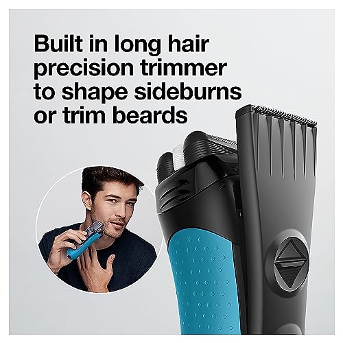 Blue/Black Electric Foil Shaver W549881