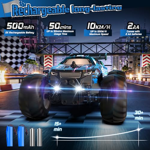 1:20 Rechargeable Remote Control Truck with LED V72303