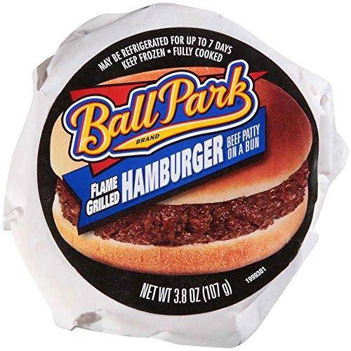 Hamburger Sandwich, 3.8 Ounce - 12 per CASE V650