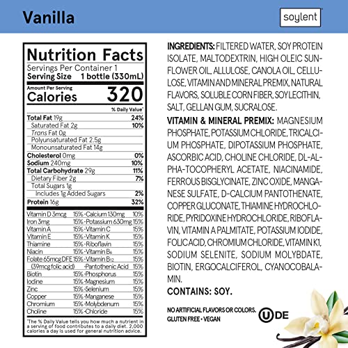 Gingerbread Plant Based Protein Drink, 11oz (12 Pack) D7633