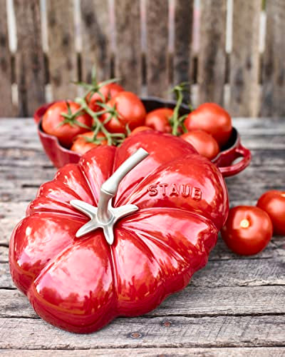 Cast Iron Dutch Oven 3-qt Tomato Cocotte Cherry T473080