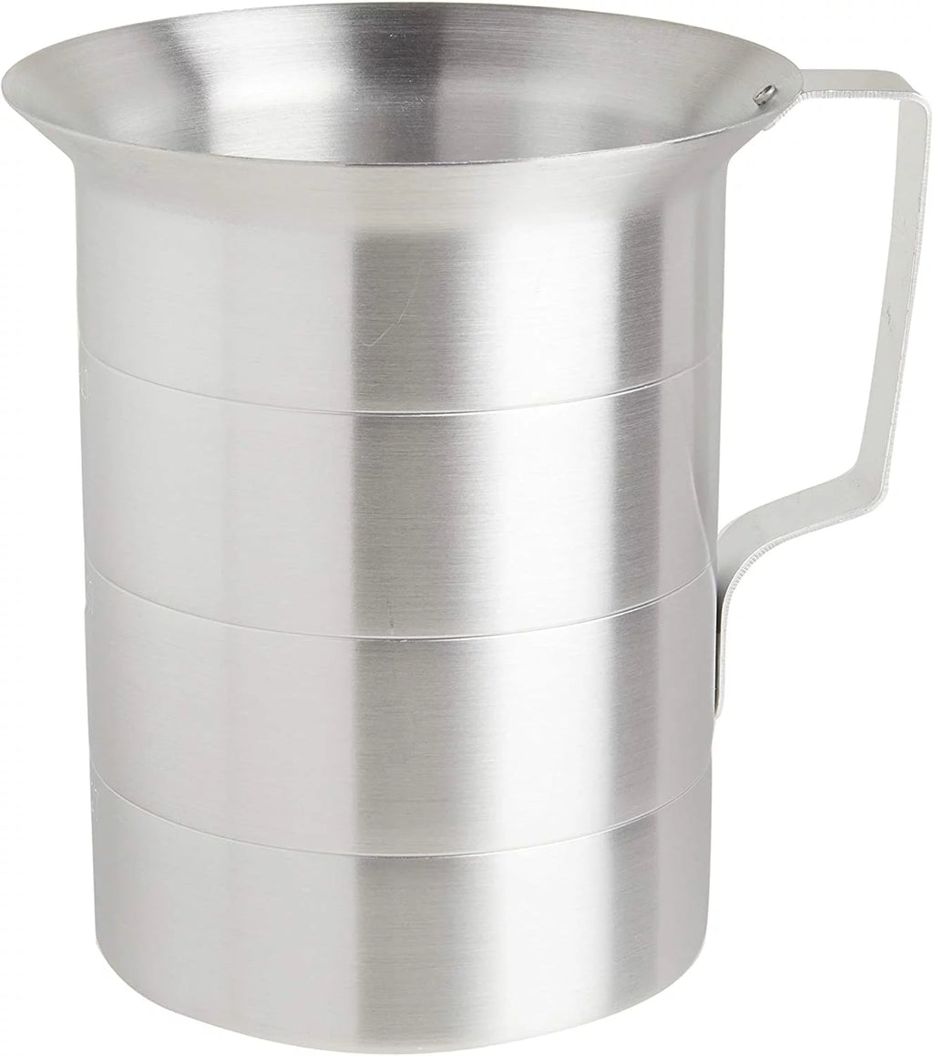 Aluminum Measuring Cup Silver, 4 qt. Y352377