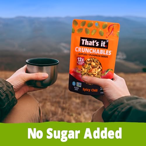 Apple + Spicy Chili Plant Based Protein Crunchy Snack Mix, 4 Packs x 2.5 oz V764