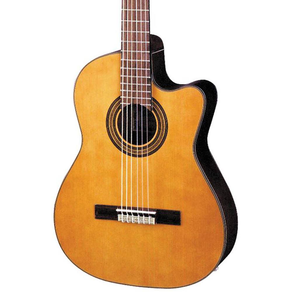 Natural Cutaway Classical Acoustic-Electric Guitar M611