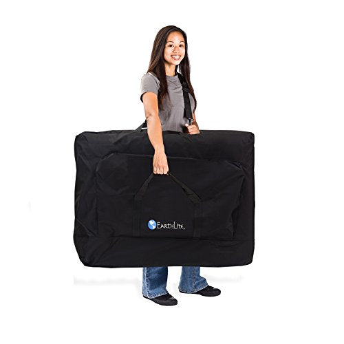 Portable Massage Table Ultra-Lightweight Aluminum Frame with Face Cradle & Carry Case (29lb) U409