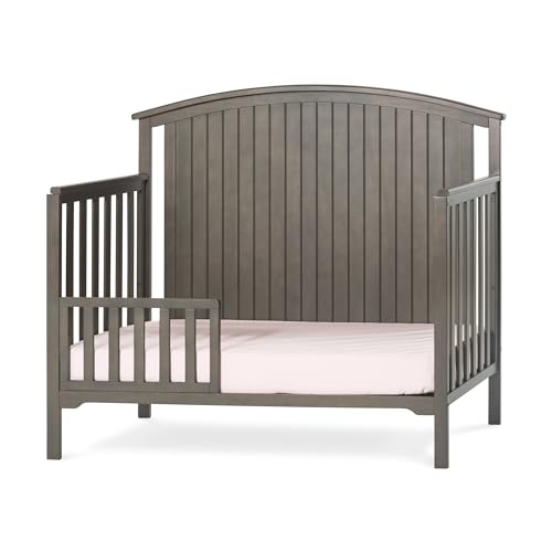 2-Piece Crib and Changing Table Nursery Set (Dapper Gray) M987