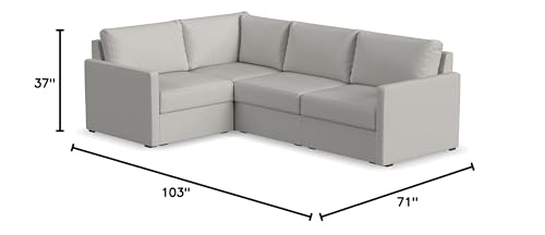 Taupe Sectional T732